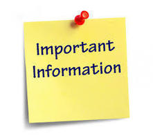 Important Updates for Back to School 1/19/21